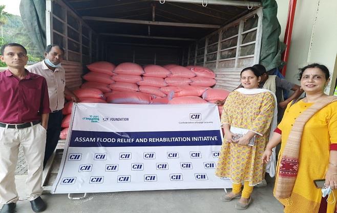 Assam Flood  Relief Rehabilitation